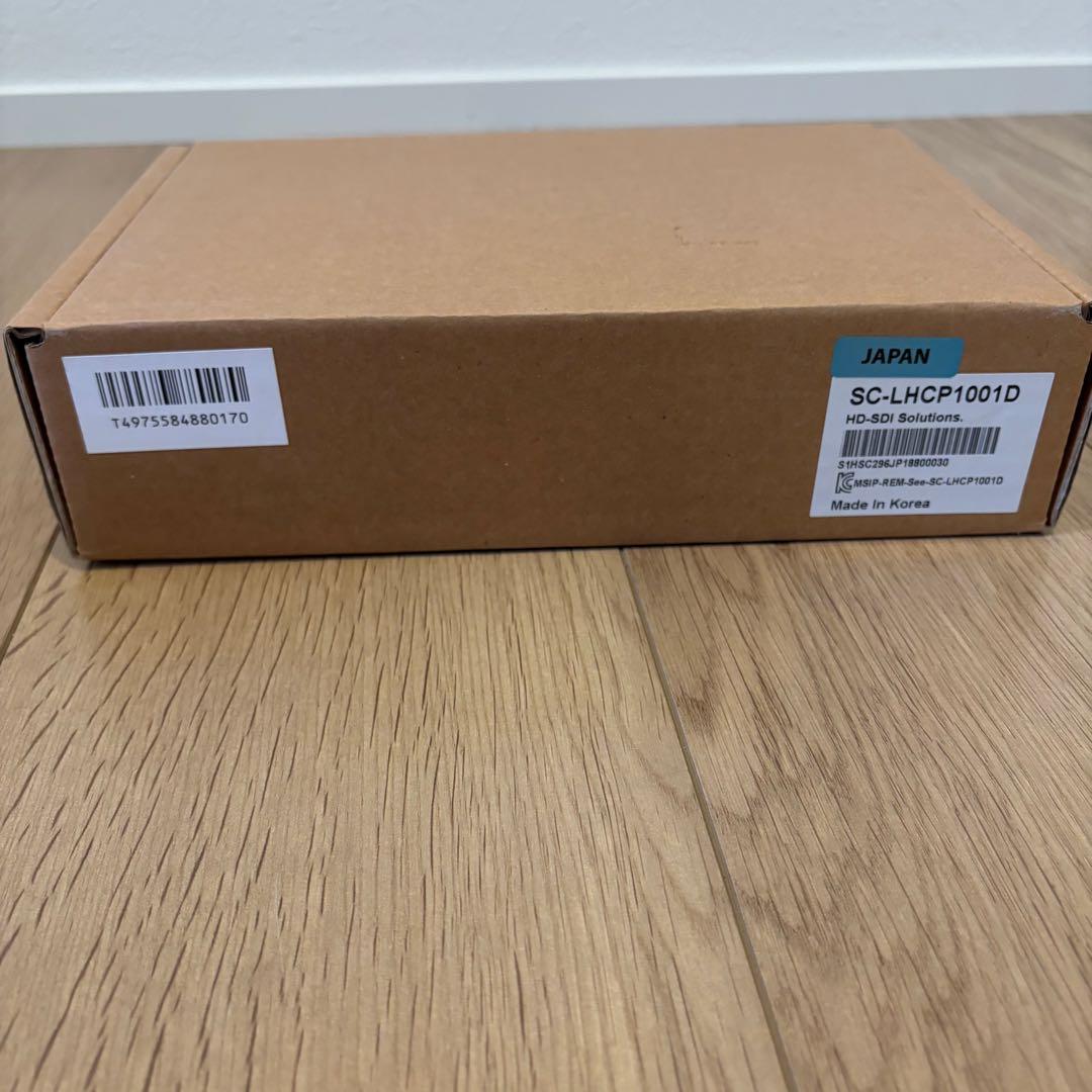 【未使用】SeeEyes 映像長距離送信機・受佶機セットSC-LHCP1001D