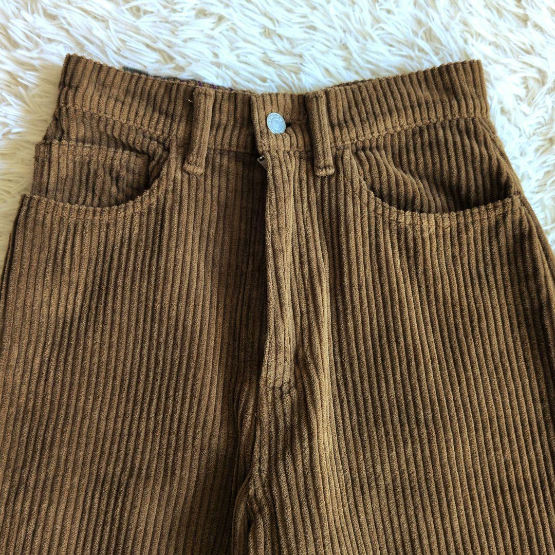 Ron Herman.Vintageコーデュロイパンツ ブラウン XSサイズ