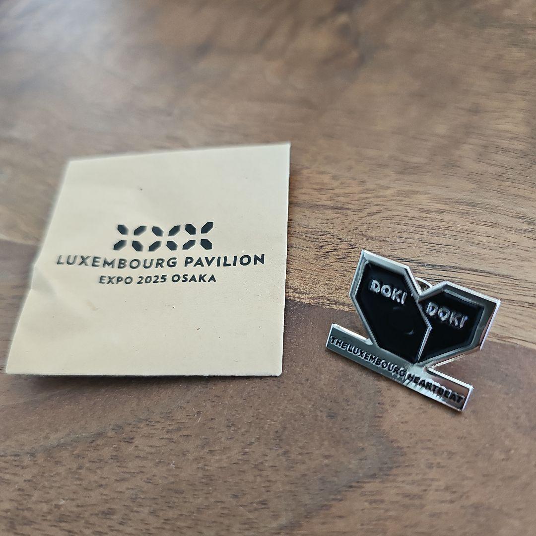 【非売品】大阪関西万博　外国館　ルクセンブルク館　ピンバッジ