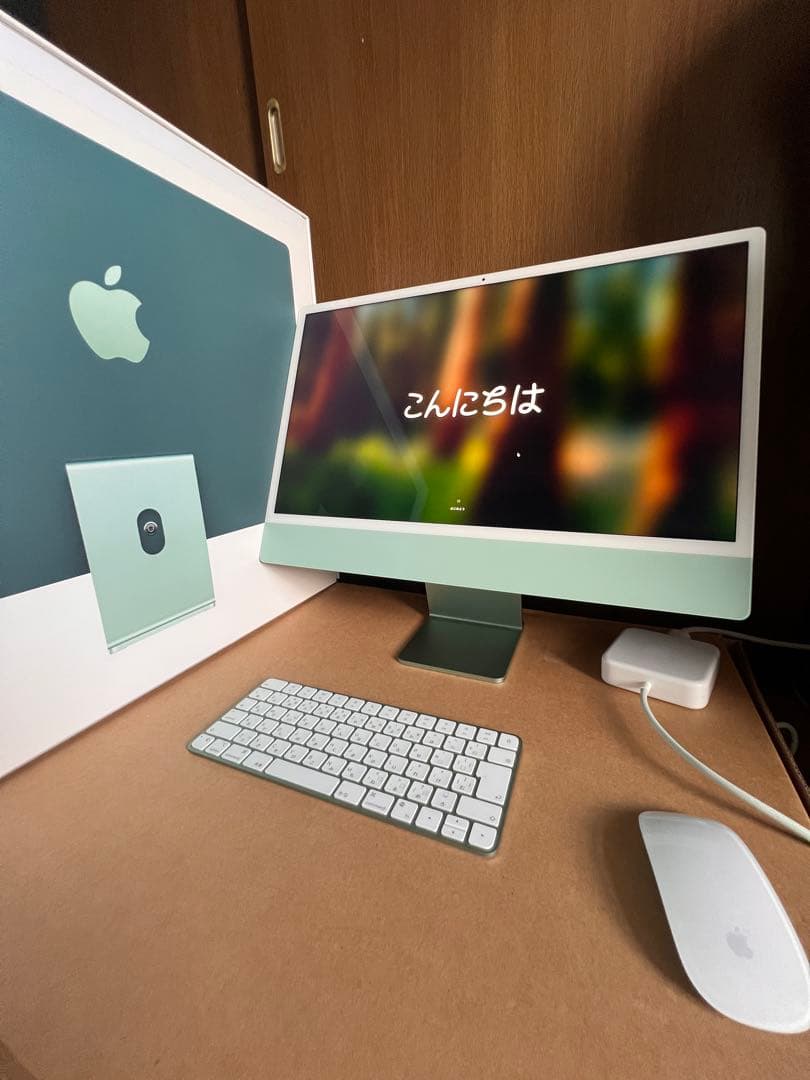 b*y様 美品！Apple iMac 2021 M1 24インチ ミント8GB
