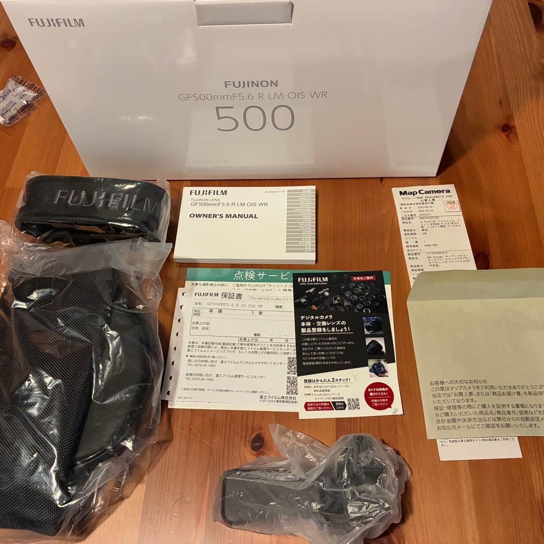 レンズ(単焦点) FUJIFILM GF500mmF5.6 R LM OIS WR