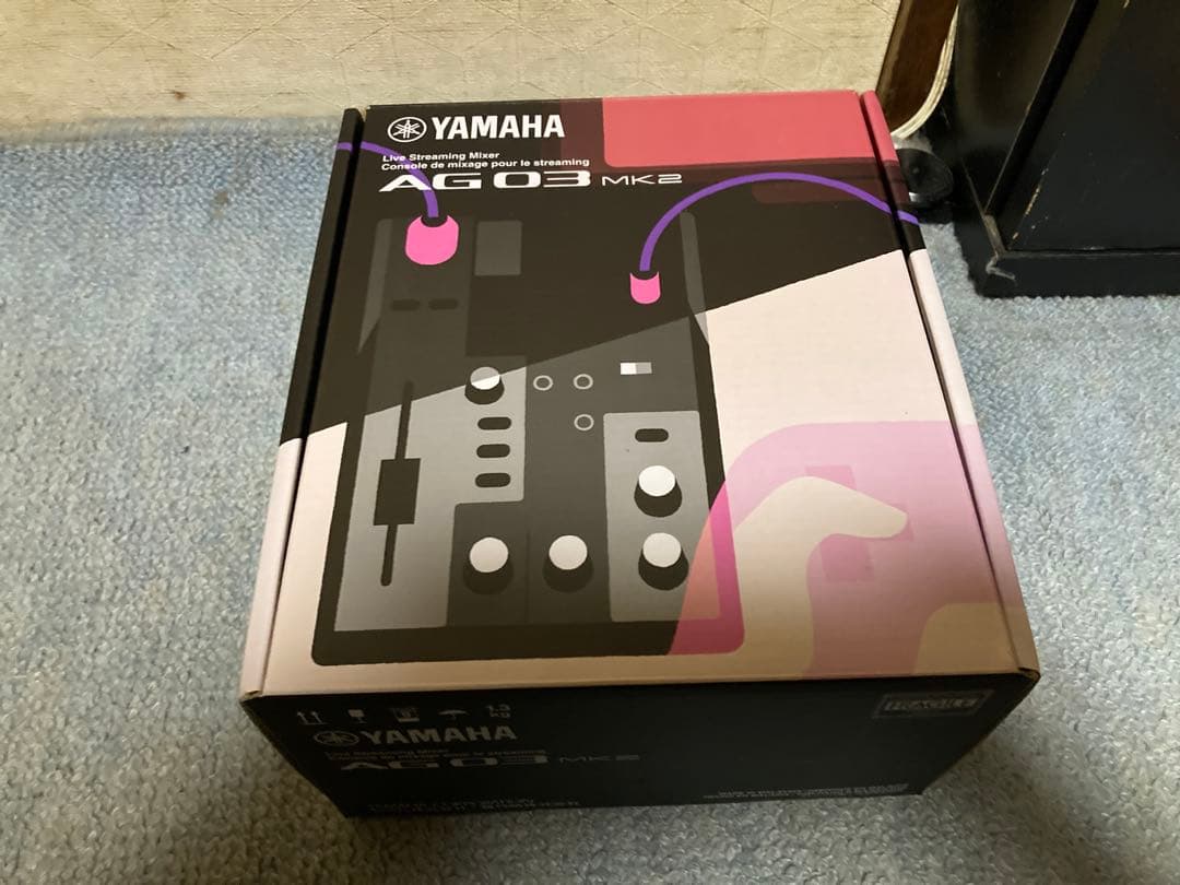 YAMAHA AG03 MK2 ミキサー