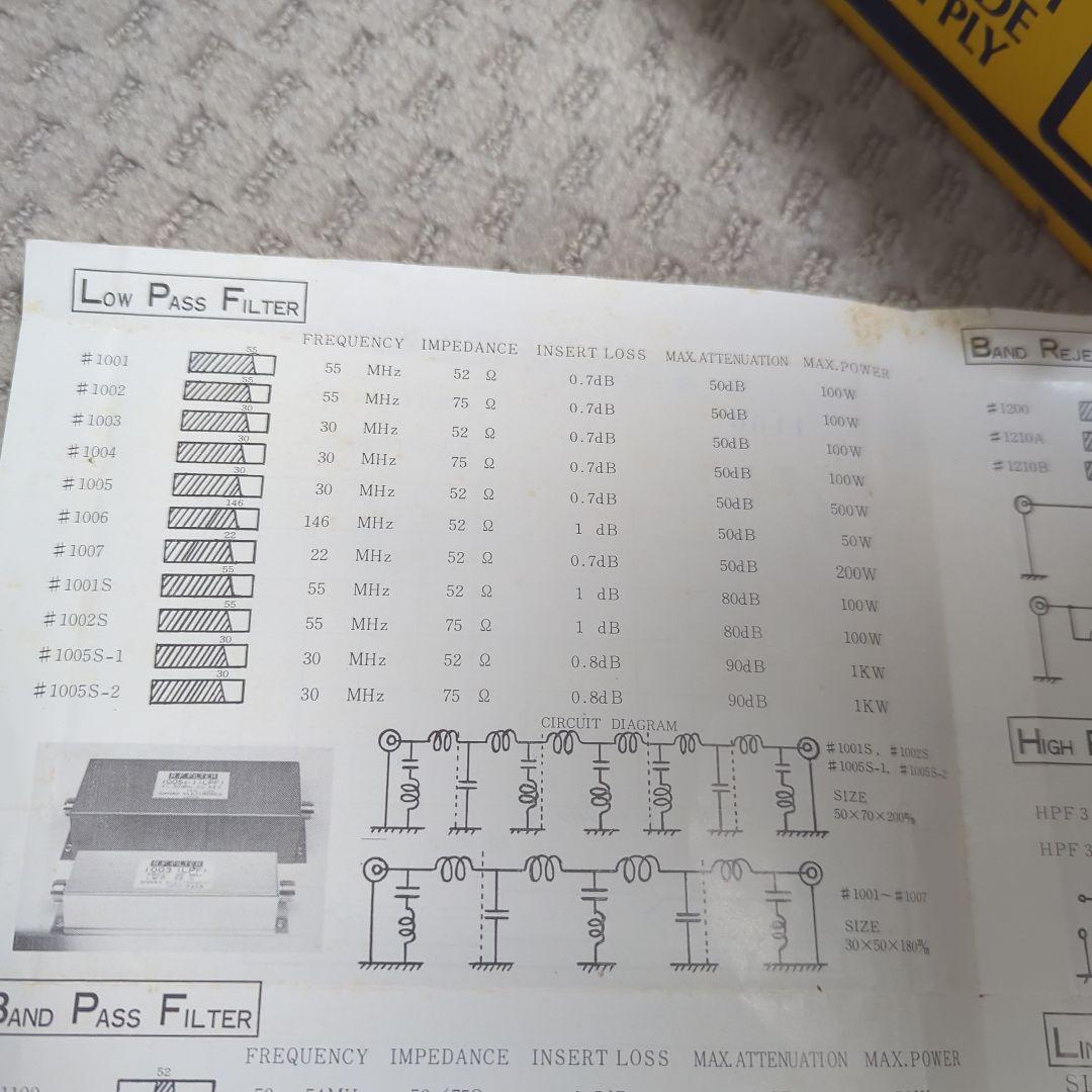 M*i様 し*う様 インターフェアー　I　ACラインフィルタ ACF-25　その