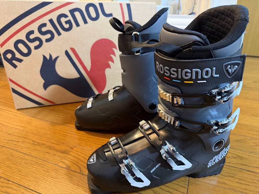 ROSSIGNOL スキー ブーツ ブラック/グレー