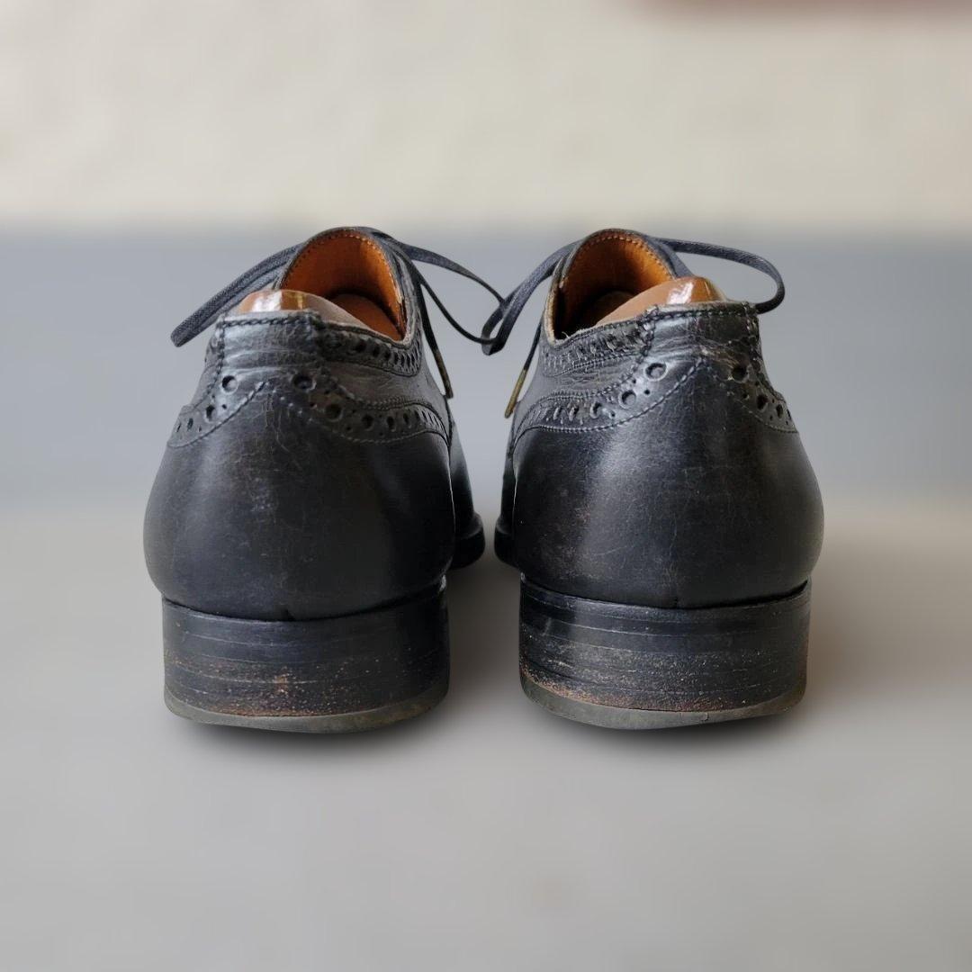 J.M.WESTON セミブローグ メダリオン 310 25cm 5 1/2D