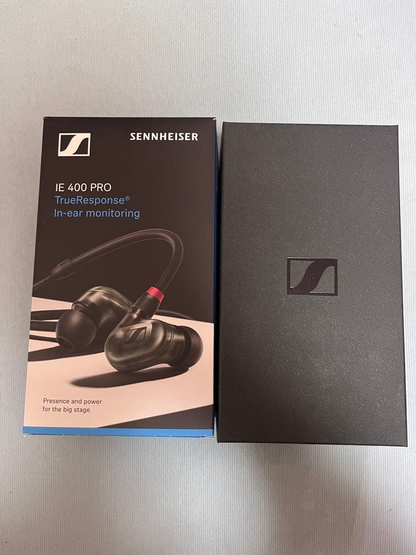 箱&付録付き　Sennheiser IE 400 PRO 有線イヤホン