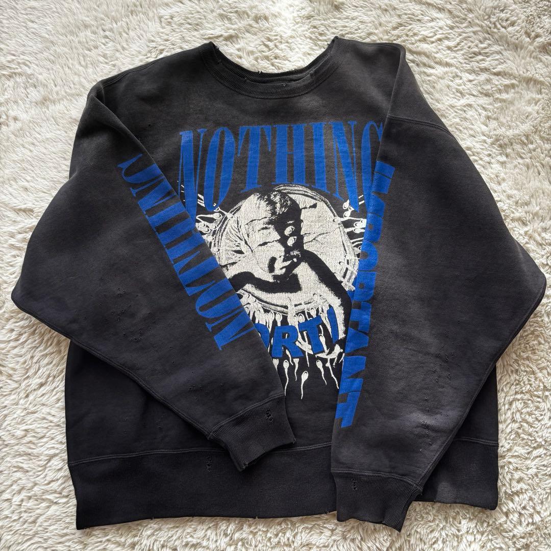 Saint Mxxxxxx 河村康輔　コラボ　スウェット　セントマイケル　極美品