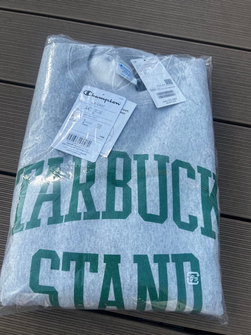 【即完・希少】STARBUCKS by BEAMS Champion リバース