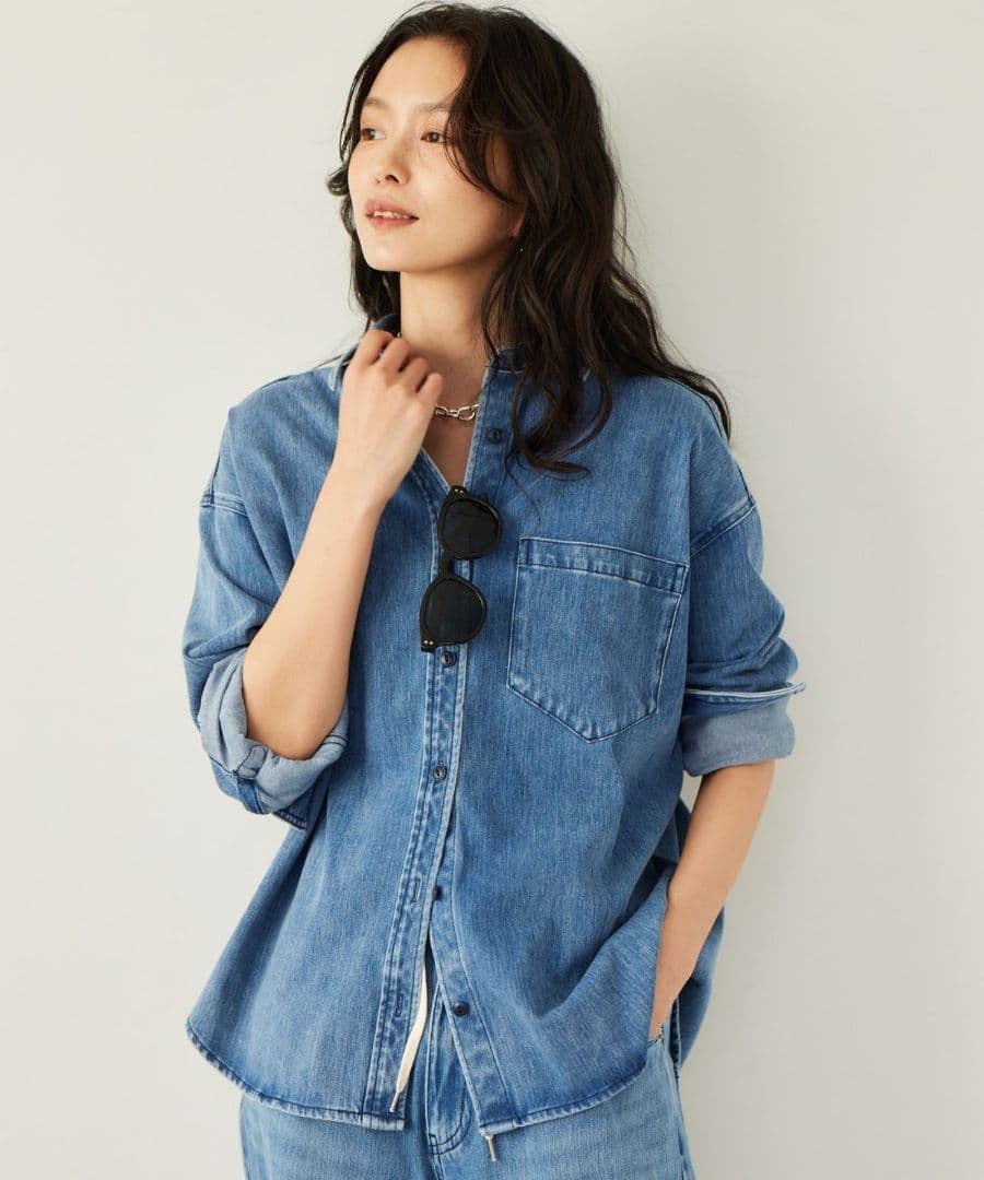 新品タグ付き☆バンヤードストーム デニムシャツ☆ルフィル ADORE