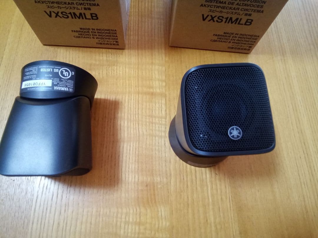 YAMAHA サラウンドスピーカーシステム ブラック ペア VXS1MLB