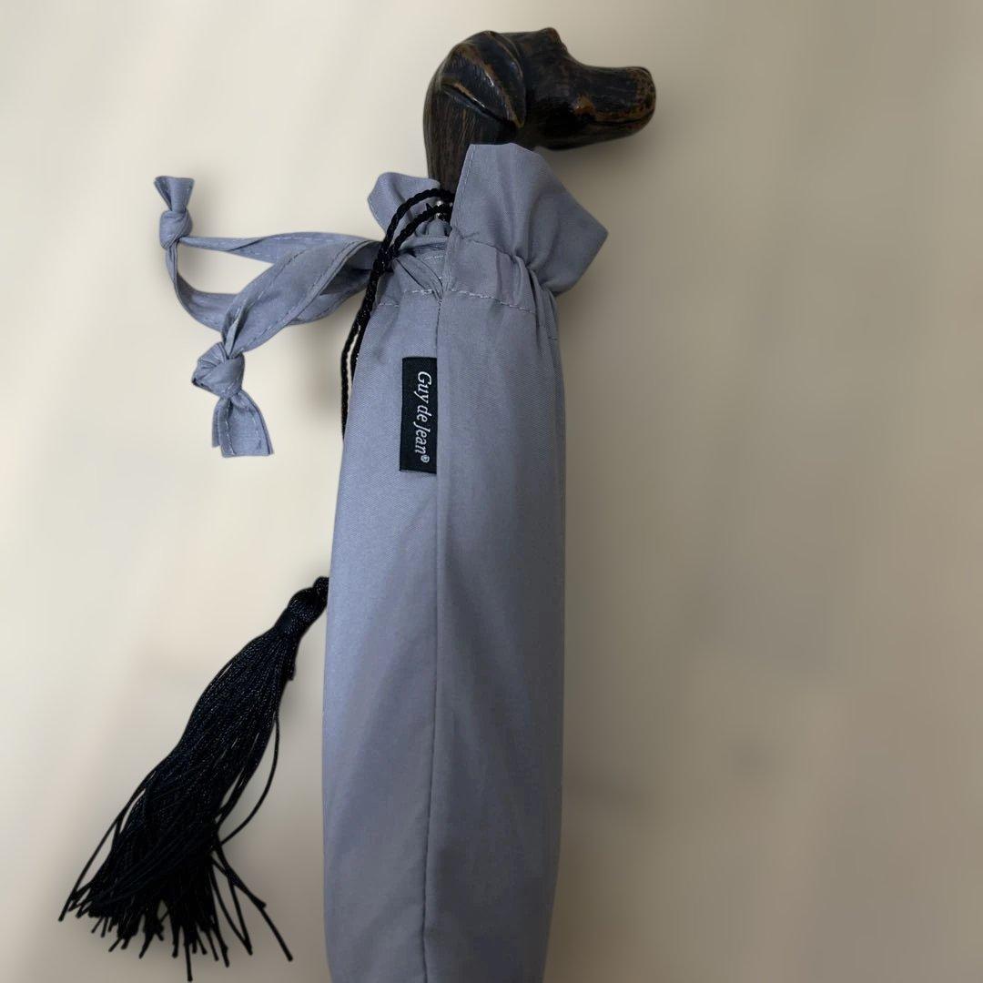 【GUY DE JEAN/ギ・ド・ジャン】 折りたたみ傘 グレー