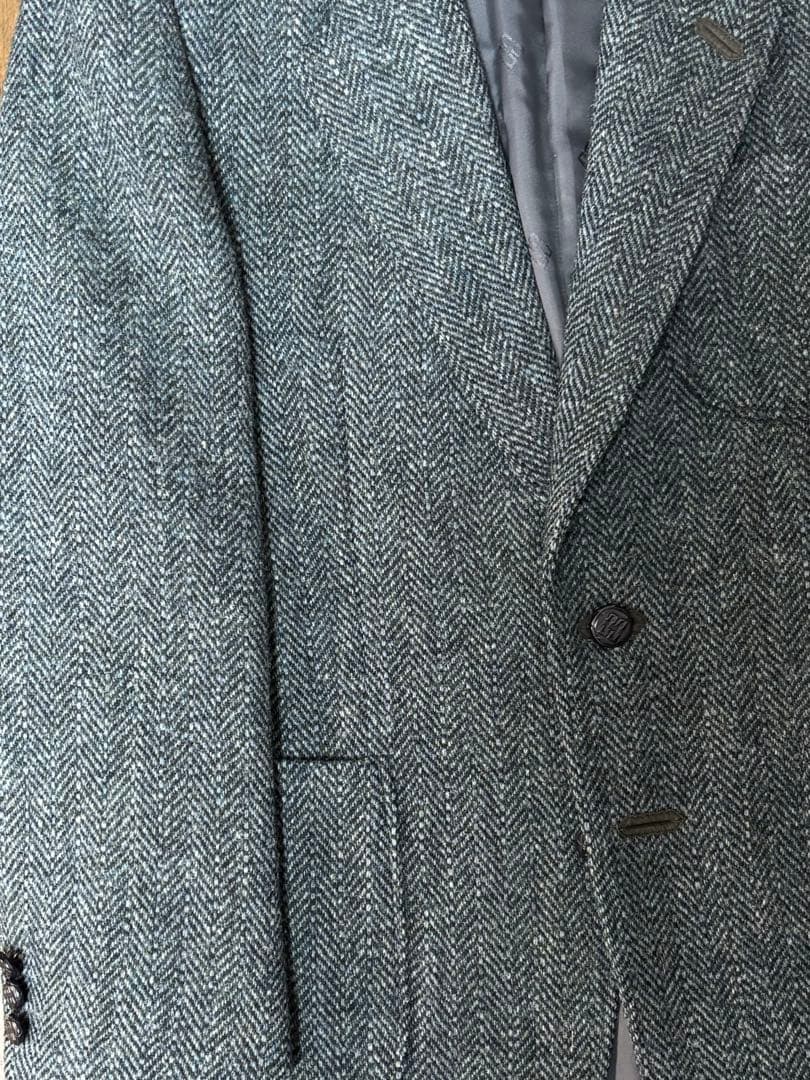 し*ん様 Daks Harris tweed A5ハリツツイードジャケット