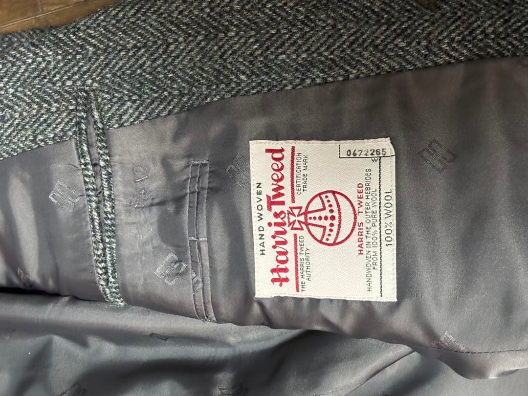し*ん様 Daks Harris tweed A5ハリツツイードジャケット