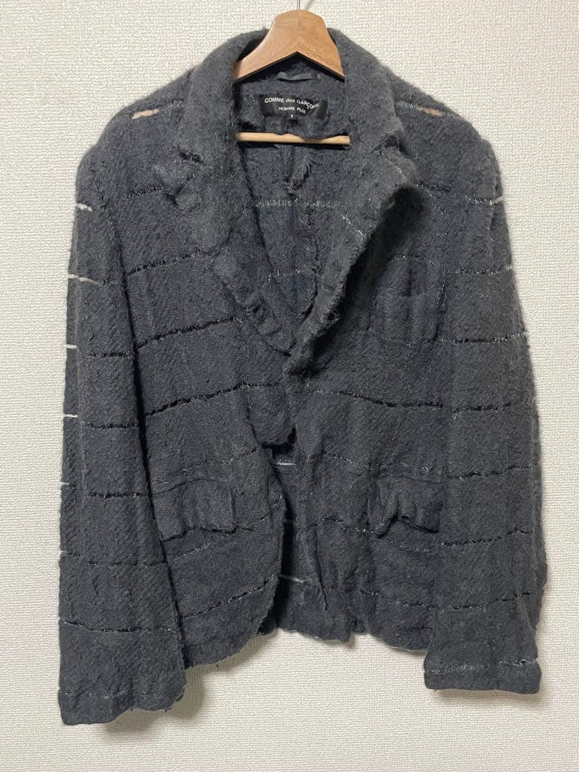 【名作】コムデギャルソンオムプリュス ウール縮絨ジャケット AD2004