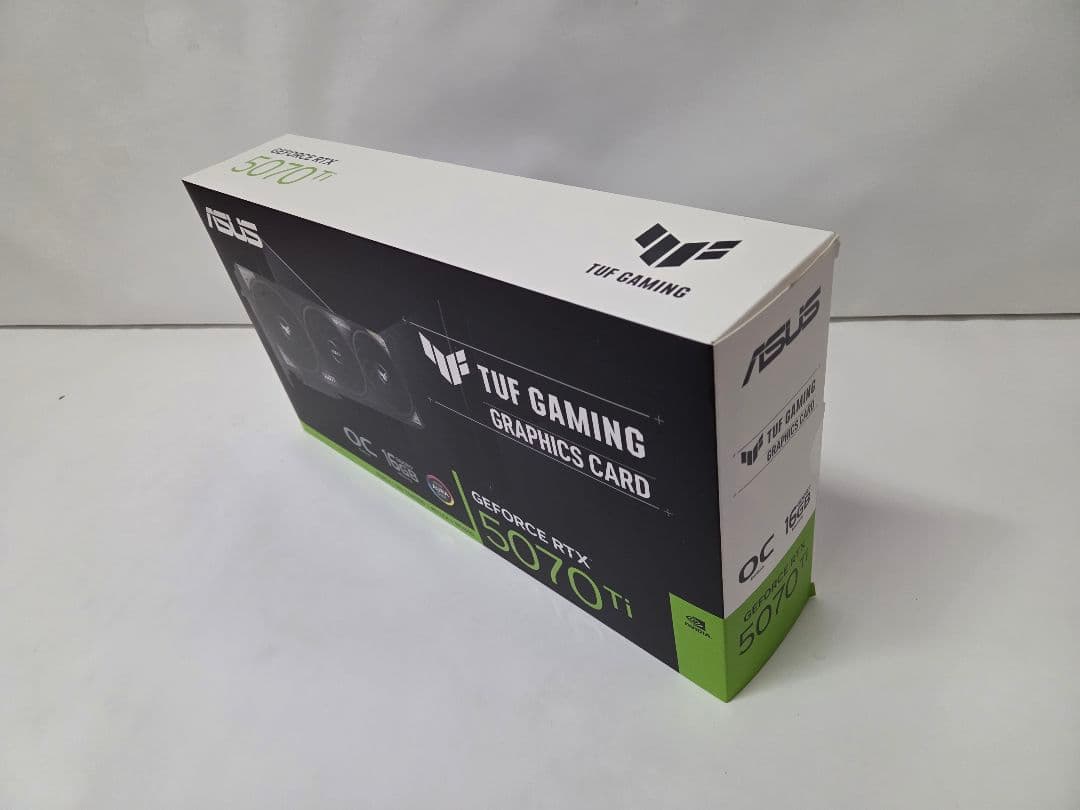 新品　ASUS TUF RTX 5070Ti OC 16GB 国内正規品