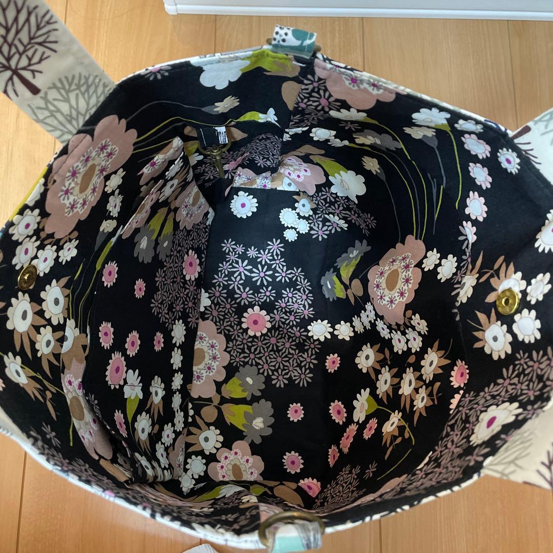 ぽんず☆　長財布　やりくり財布　ハンドメイド　トートバッグ　レア廃盤生地