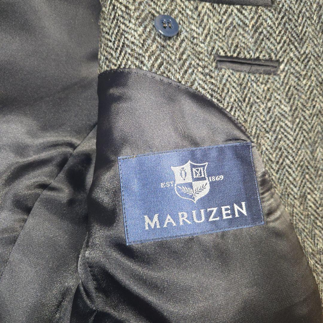 ハリスツイード MARUZEN テーラードジャケット ウール アウター