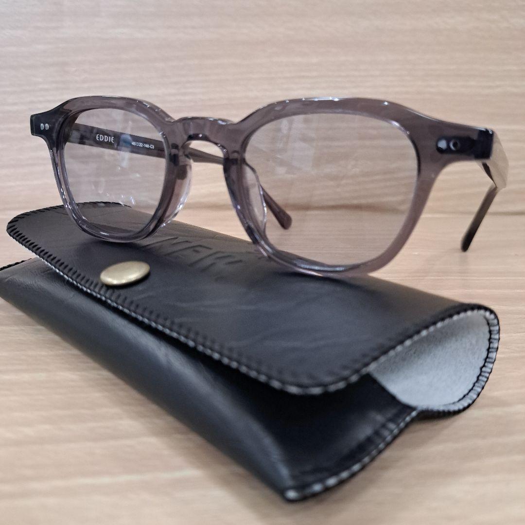 NEW.サングラス EDDIE クリアーグレー 人気モデル　ラスト1本