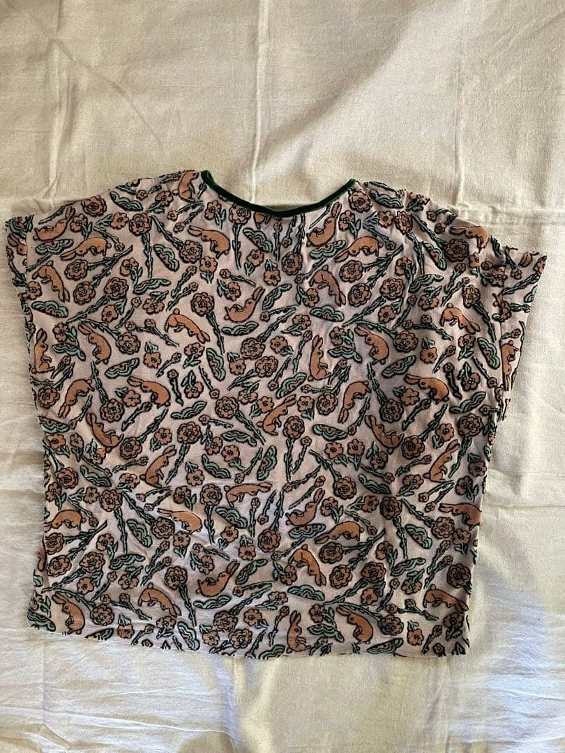 ミナペルホネン カットソー　swimming flower 40