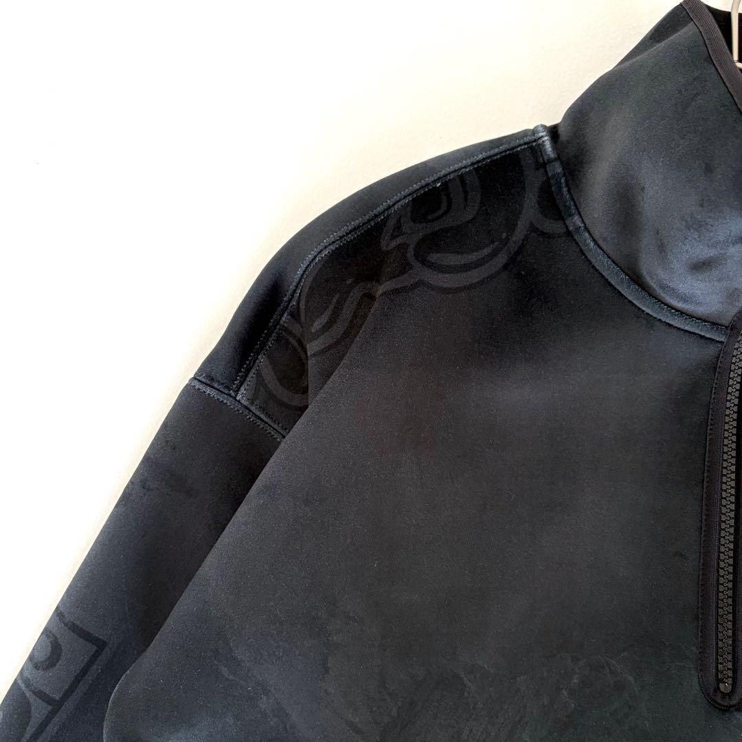 Y-3 VELVET SPACER ZINE ハーフジップ グラフィック