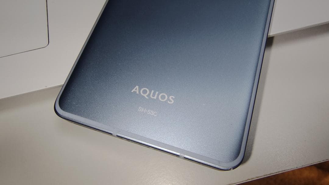 AQUOS Sense7 SH-53C Blue 中古, オマケ有り
