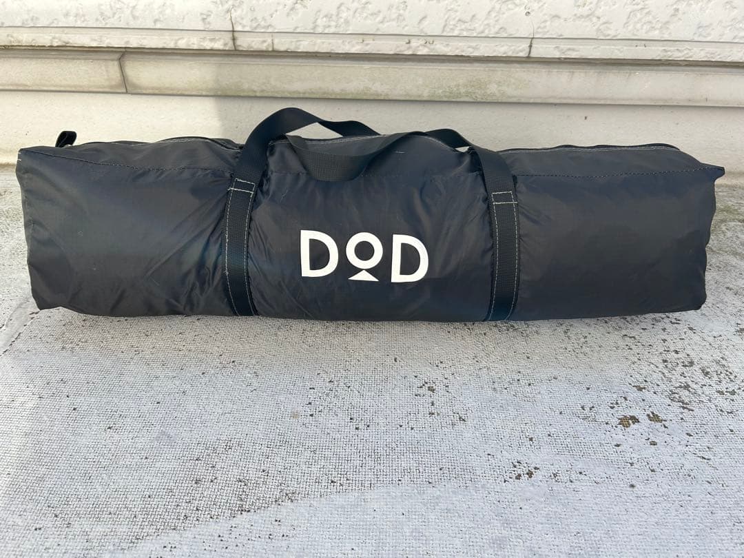 DOD ワンタッチテント ブラック　値引しました