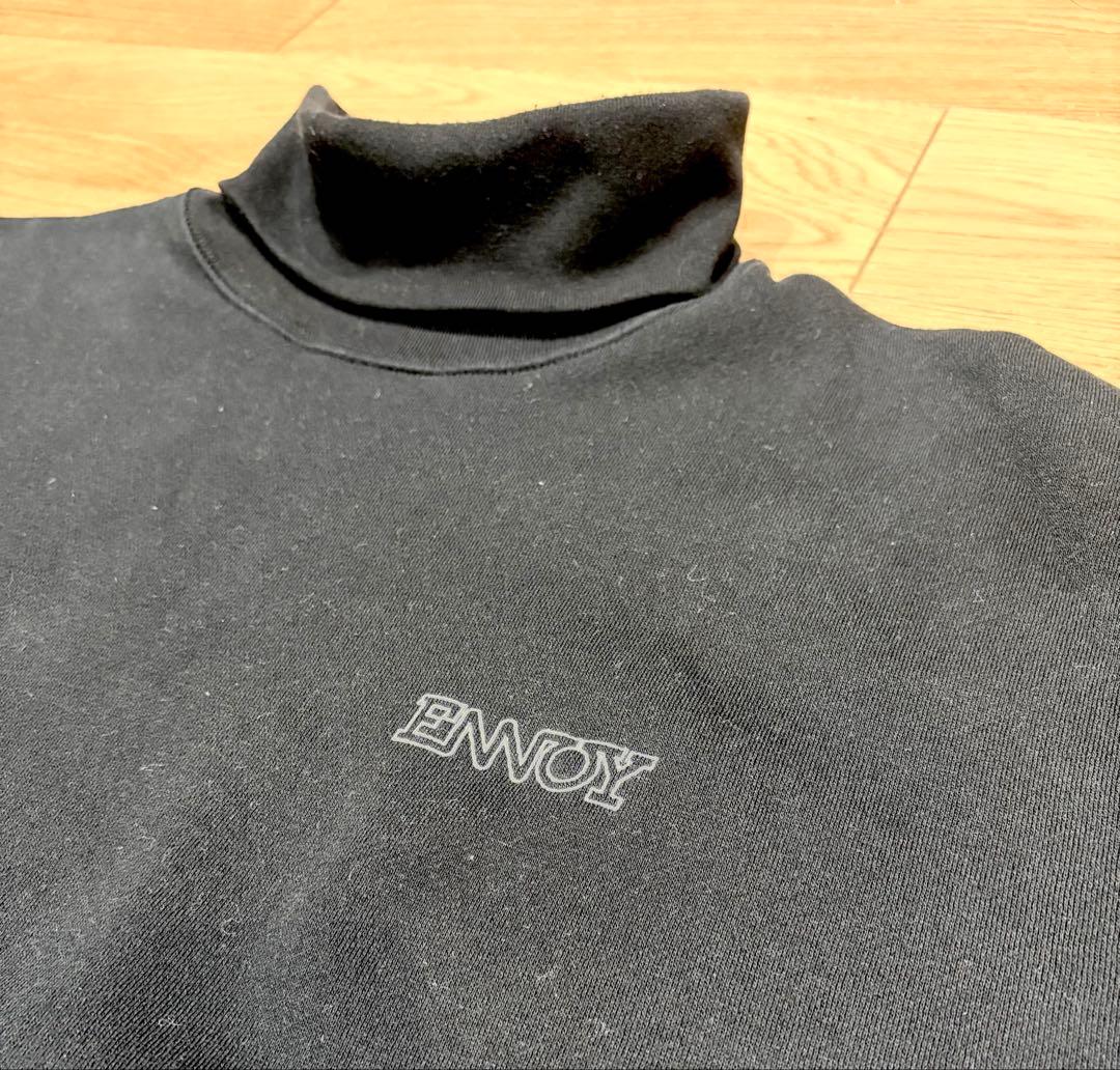 【Ｌ】ennoy ELECTRICLOGO TURTLENECK SWEAT