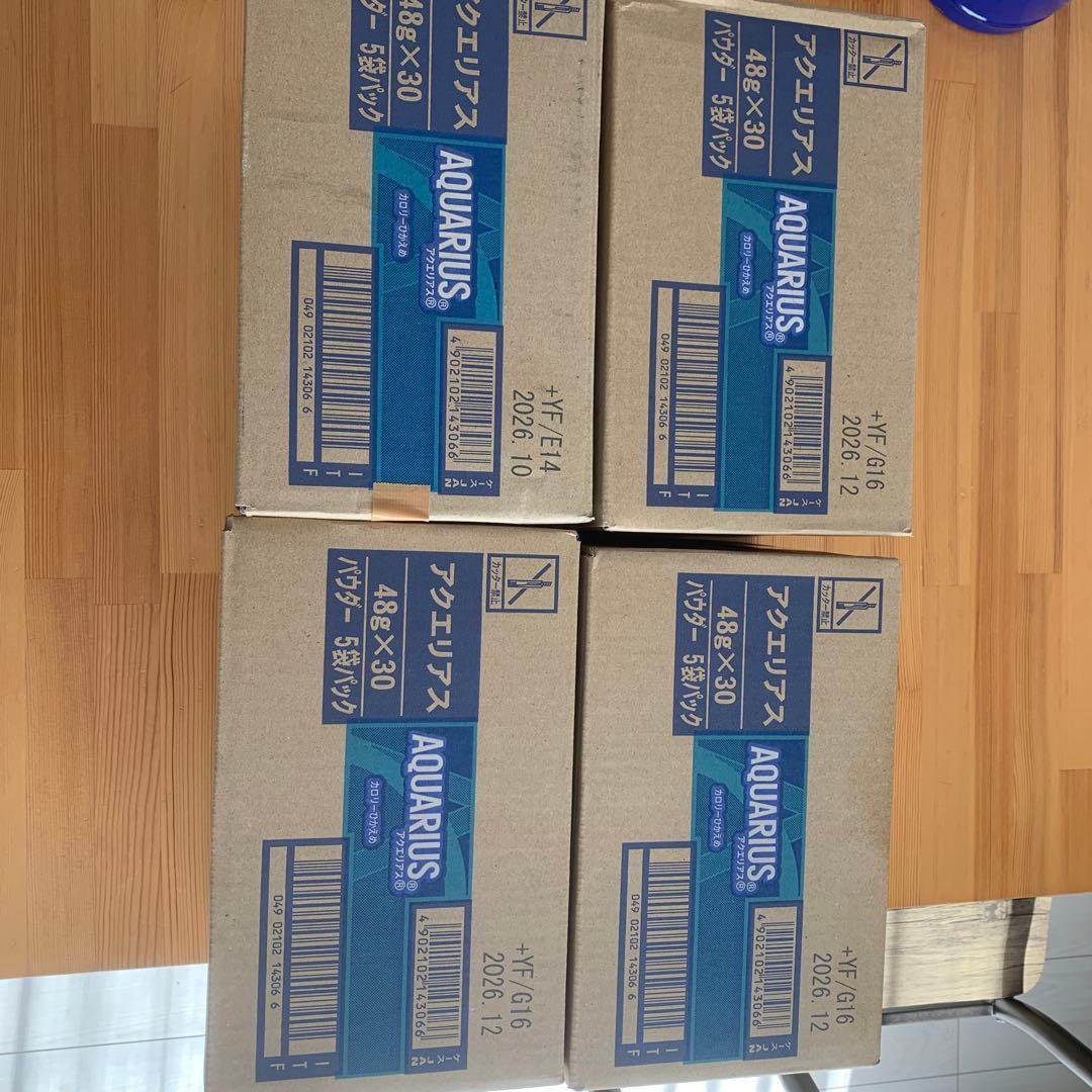 アクエリアス　粉　120袋