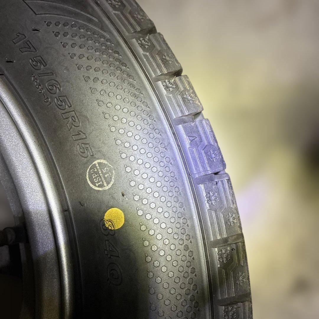 はじー　15インチアルミホイール スタッドレス 4本