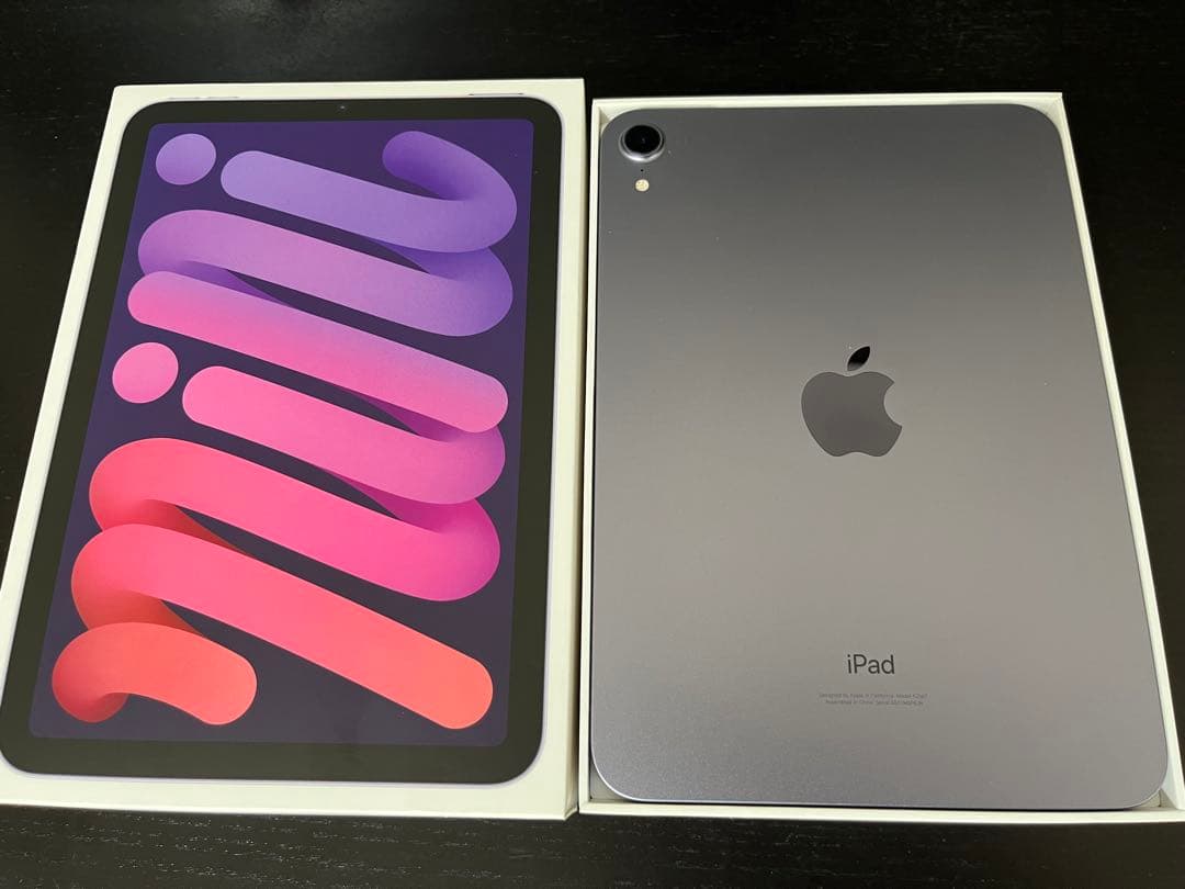 iPad mini (第6世代) 64GB パープル バッテリー100%