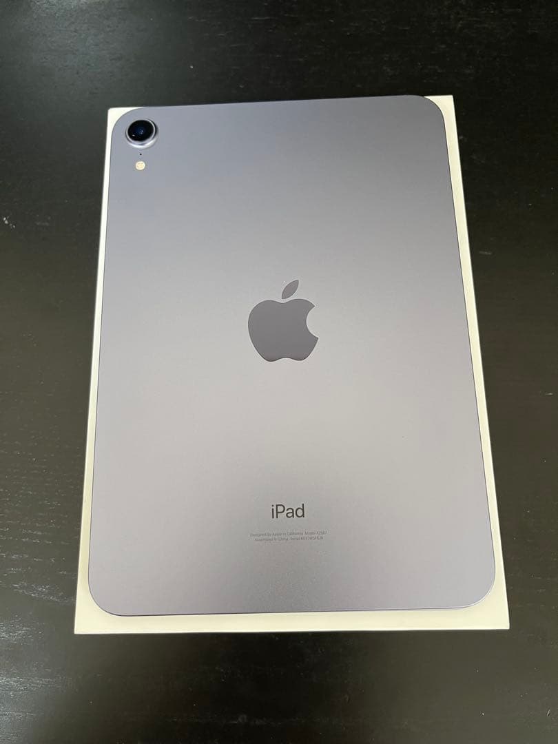 iPad mini (第6世代) 64GB パープル バッテリー100%