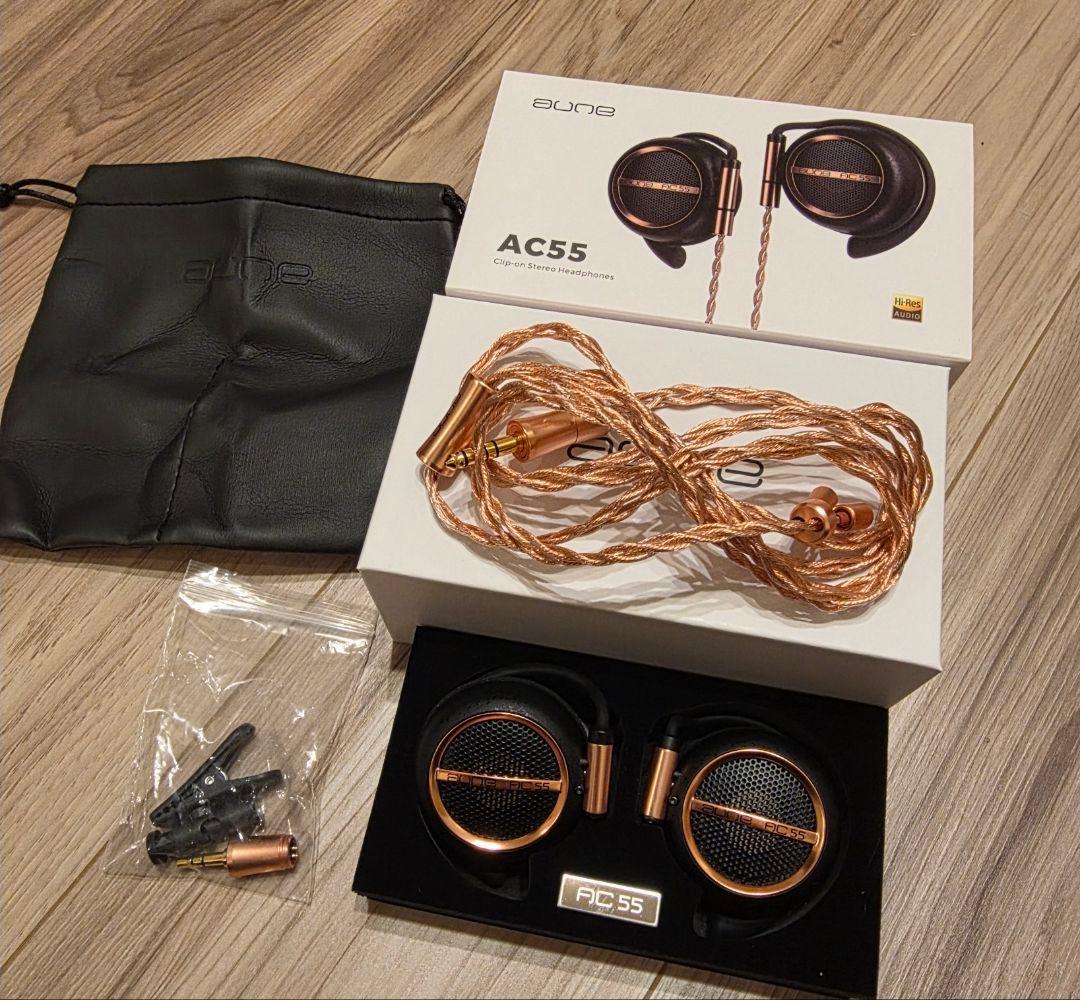 Aune AC55 クリップオンヘッドフォン