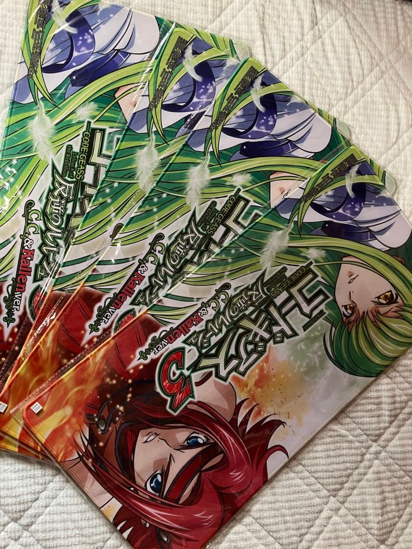 最終価格　② コードギアス　プレイマット　パチスロ　C.C カレン