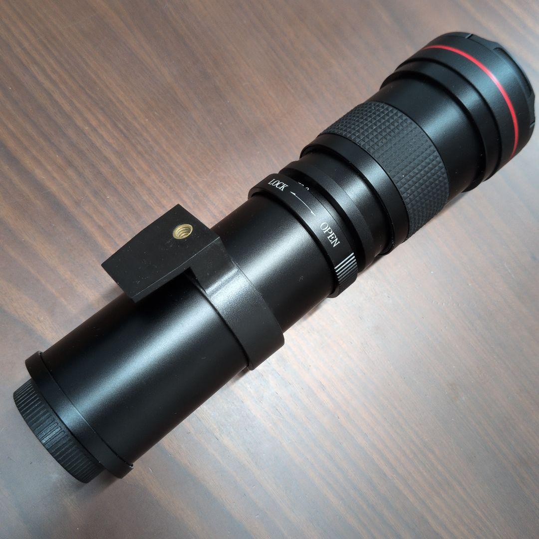 手動望遠ズームレンズ　キャノン　ミラーレスカメラ用