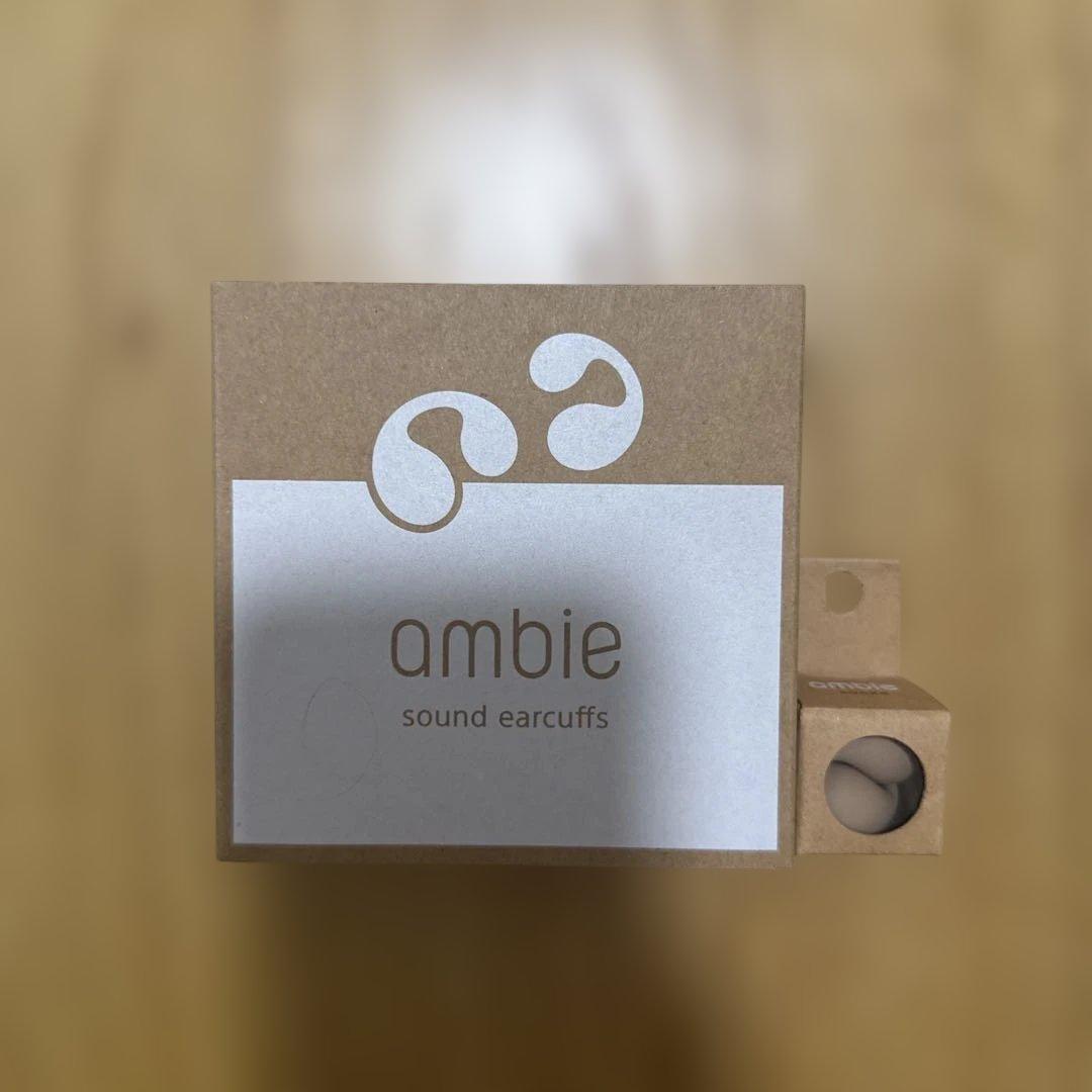 ambie ワイヤレスイヤホン　AM-TW02/WWC
