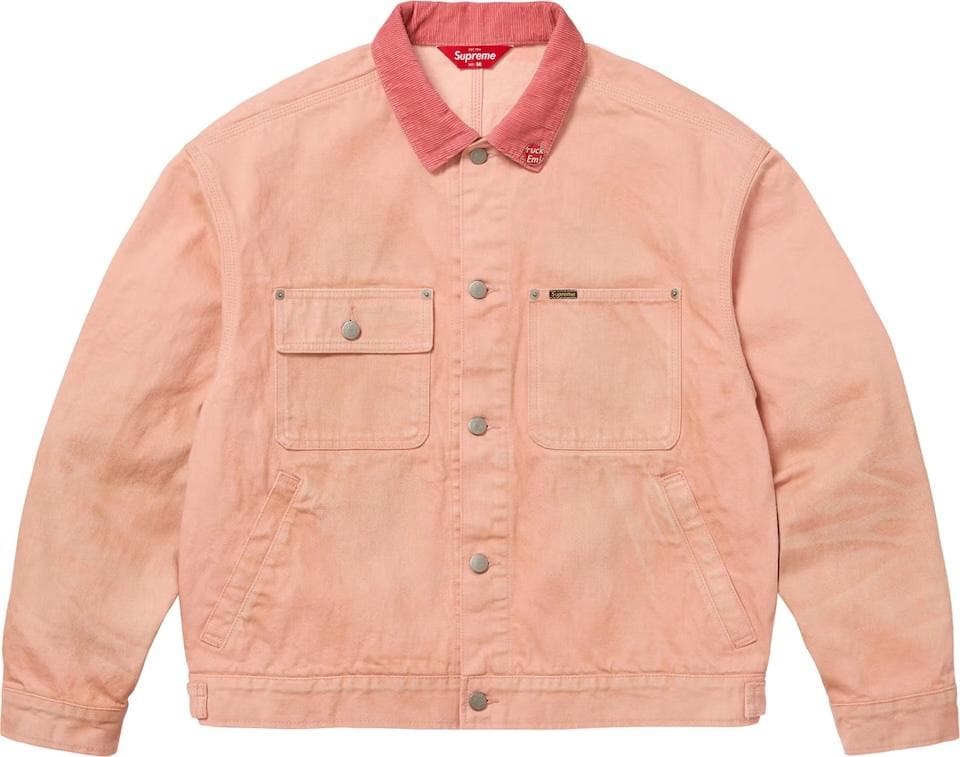 ジャケット・アウター Supreme Distressed SelvedgeTruckerJacket