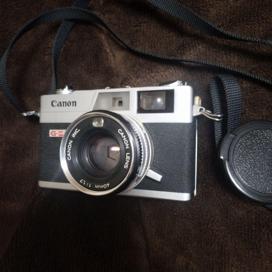 Canon Canonet QL17 G-III 電池アダプター付属