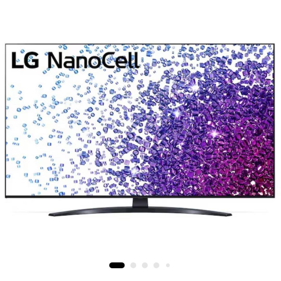 全国送料込❣️新品保管品。次世代LG50型4Kチューナ内蔵NanoCell TV