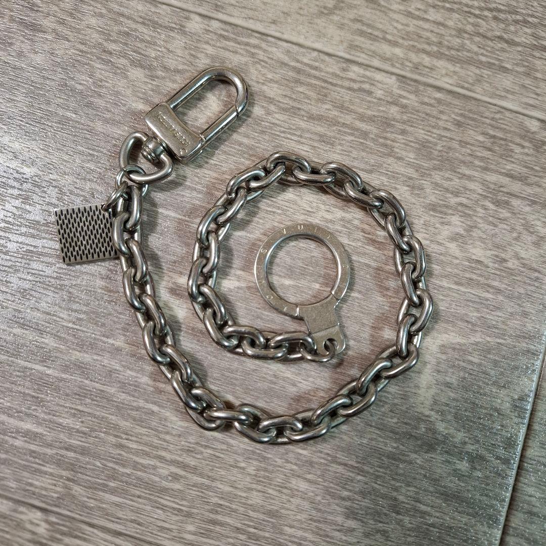 正規品　LOUIS VUITTON ウォレットチェーン ステンレス　中古