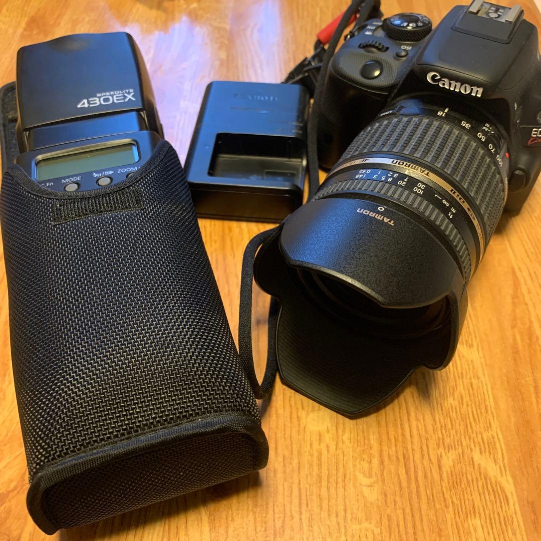 Canon EOS Kiss X7一眼レフカメラ/SPEEDLITE 430EX