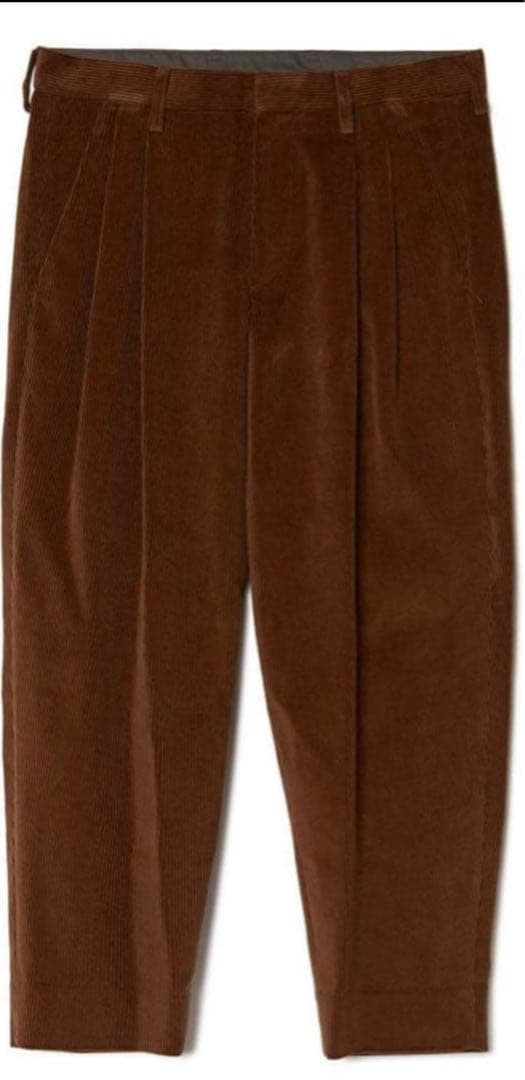 kolor 21aw 直営店限定　コーデュロイパンツ ブラウン
