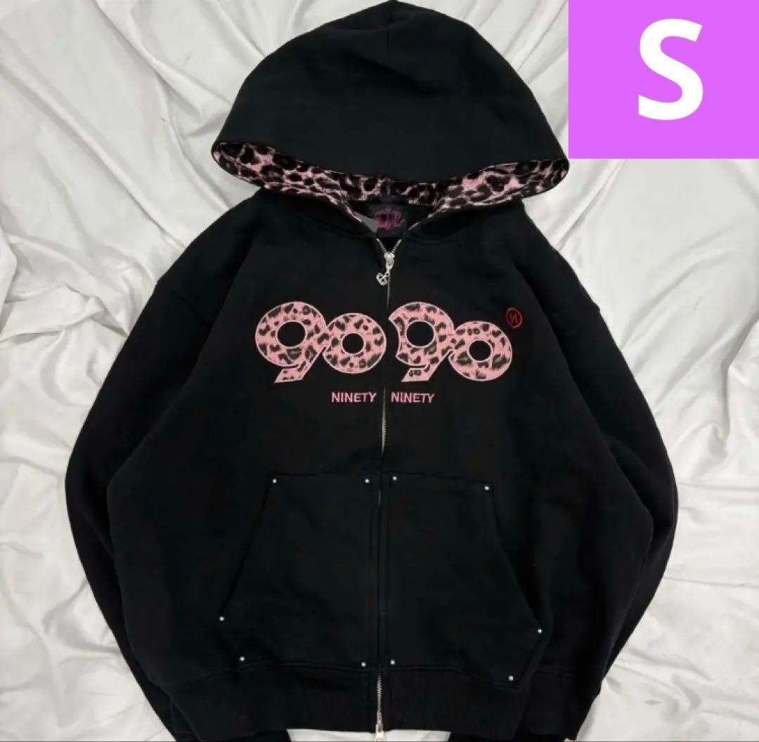 ★S★ 9090 OG レオパードロゴ ジップアップパーカー