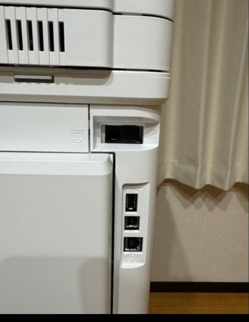 HP Jet E47528 カラーレーザー複合機　下収納付き　直接引取限定
