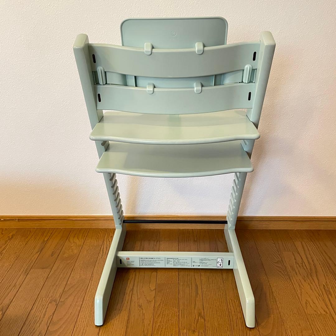 ストッケ　トリップ トラップ　ベビーチェア+ベビーセット　ソフトミント　SN.6