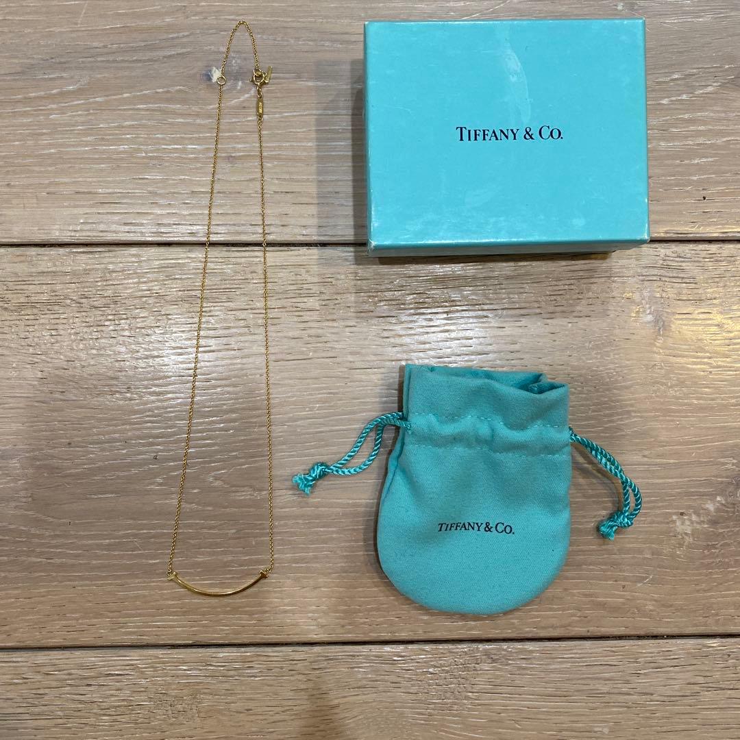 まる 　Tiffany & Co ティファニー　ネックレス　tスマイル
