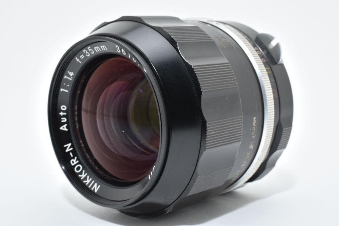 レンズ(単焦点) Nikon N Auto 35mm f/1.4 non Ai L0366