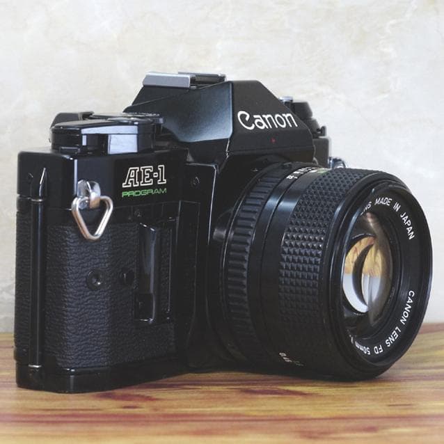 【整備済完動品】Canon AE-1 PROGRAM+FD 50mm F1.4