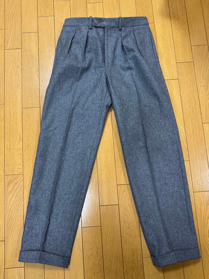 ベルナールザンス/ウールフランネルBACJ/38サイズ/BERNARDZINS