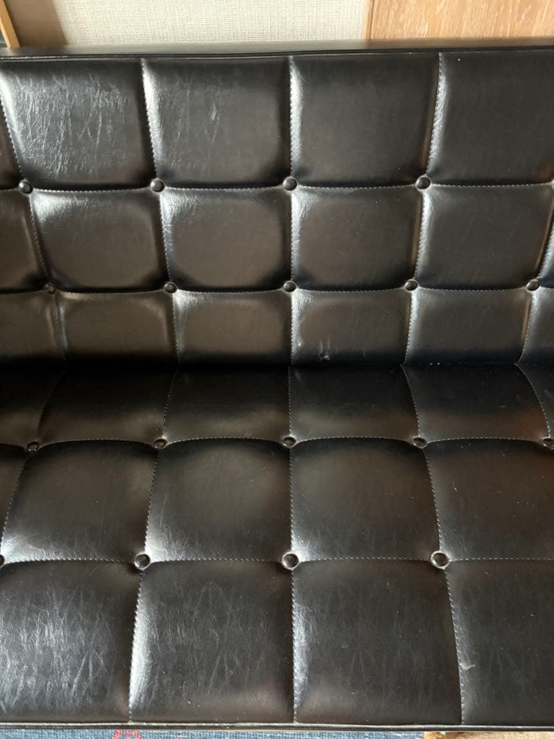 カリモク60 Kチェア 2シーター・スタンダードブラック　ソファ　最終価格です