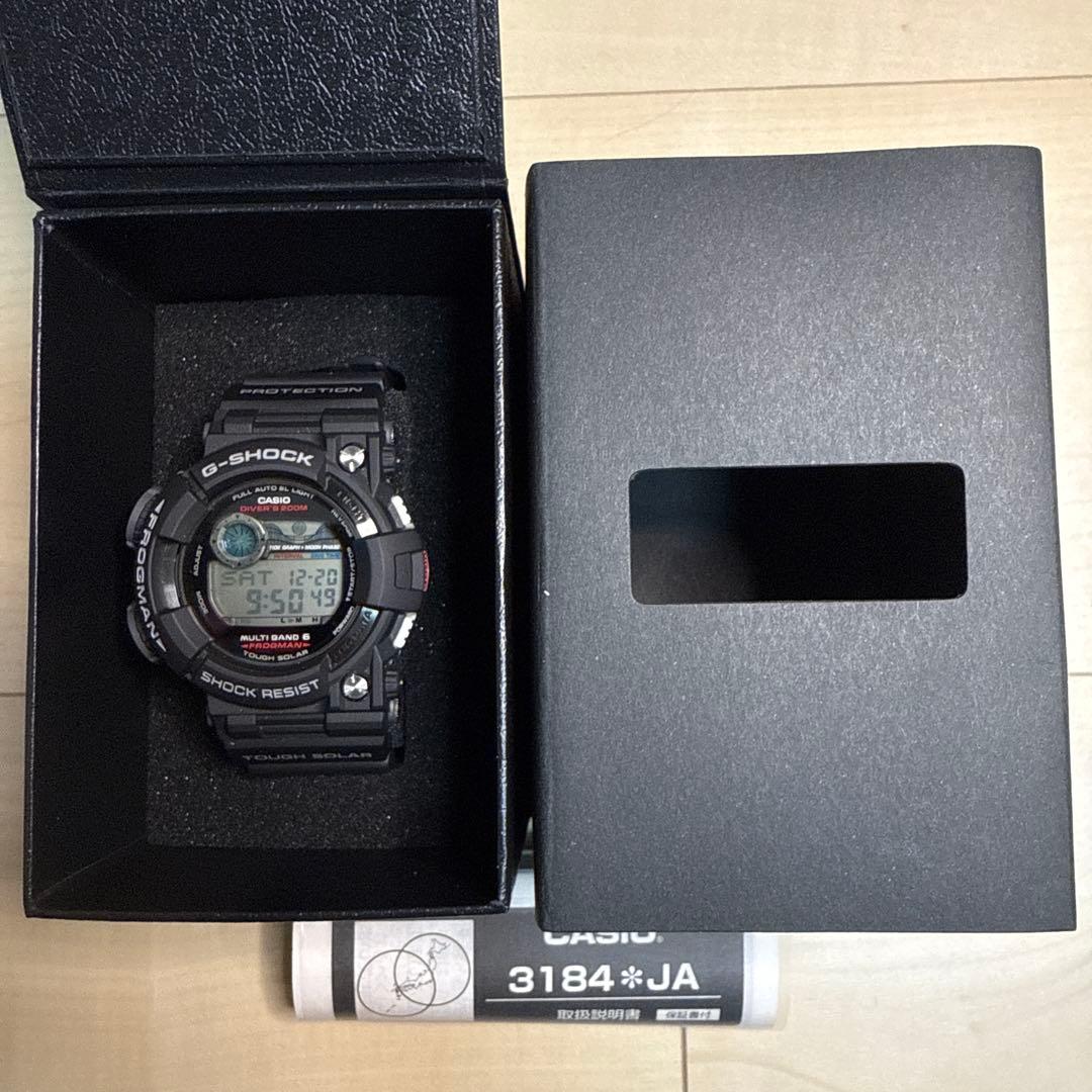 未使用品　G-SHOCK FROGMAN フロッグマン　GWF-1000-1JF